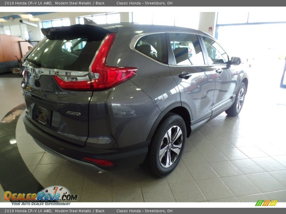 2019 Honda CR-V LX AWD Modern Steel Metallic / Black Photo #5