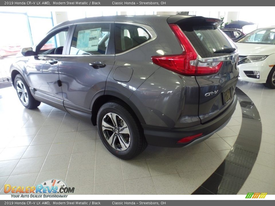 2019 Honda CR-V LX AWD Modern Steel Metallic / Black Photo #7