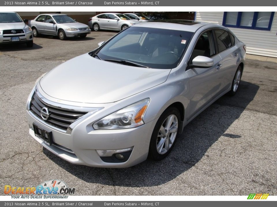 2013 Nissan Altima 2.5 SL Brilliant Silver / Charcoal Photo #1