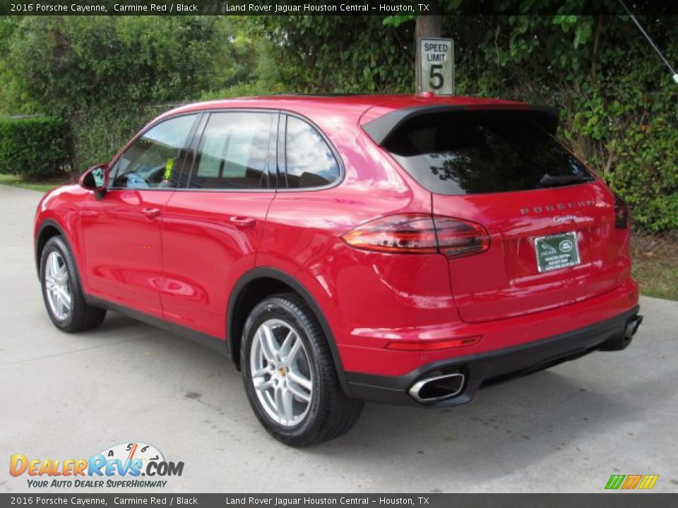 2016 Porsche Cayenne Carmine Red / Black Photo #2