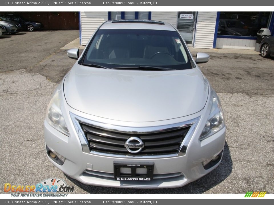 2013 Nissan Altima 2.5 SL Brilliant Silver / Charcoal Photo #2