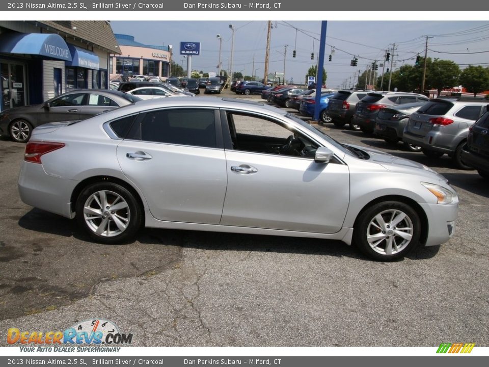 2013 Nissan Altima 2.5 SL Brilliant Silver / Charcoal Photo #4