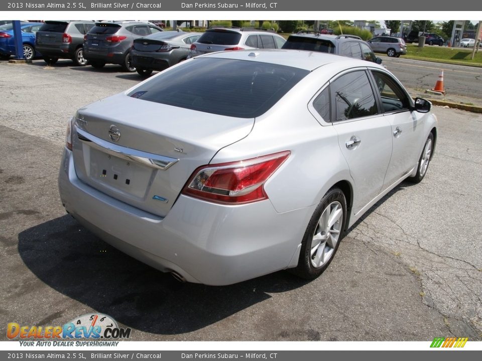 2013 Nissan Altima 2.5 SL Brilliant Silver / Charcoal Photo #5