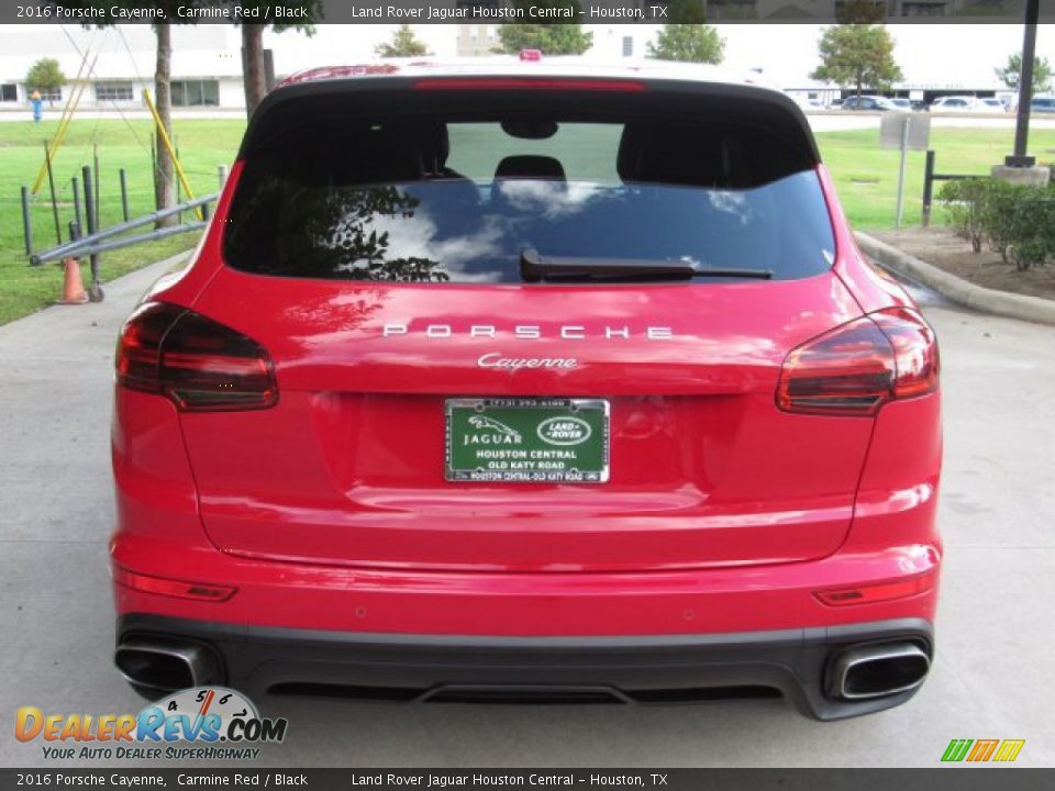 2016 Porsche Cayenne Carmine Red / Black Photo #6