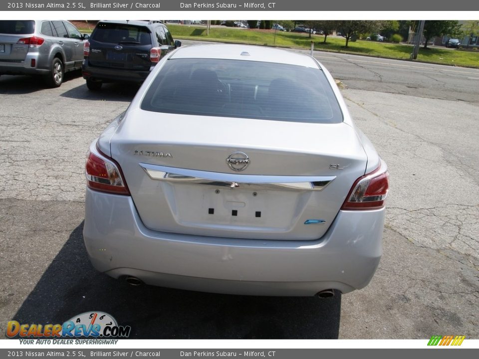 2013 Nissan Altima 2.5 SL Brilliant Silver / Charcoal Photo #6