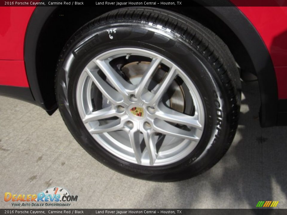 2016 Porsche Cayenne Carmine Red / Black Photo #9