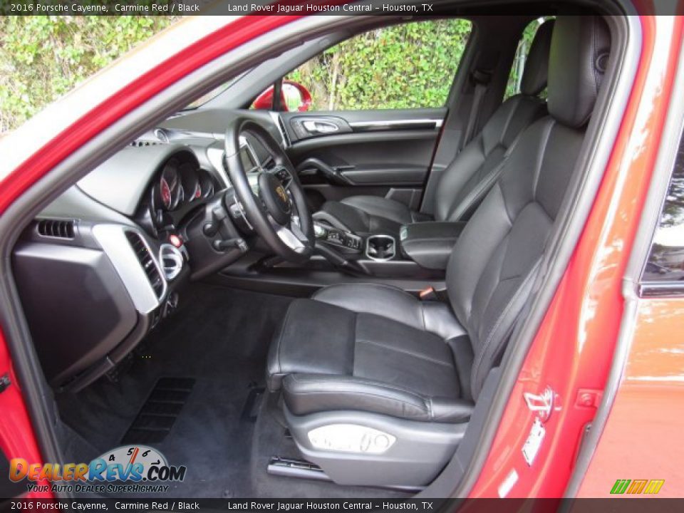2016 Porsche Cayenne Carmine Red / Black Photo #14