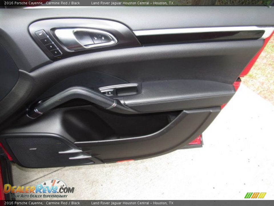 2016 Porsche Cayenne Carmine Red / Black Photo #22