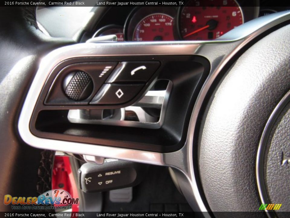 2016 Porsche Cayenne Carmine Red / Black Photo #31