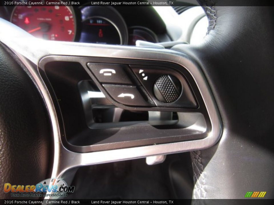 2016 Porsche Cayenne Carmine Red / Black Photo #32