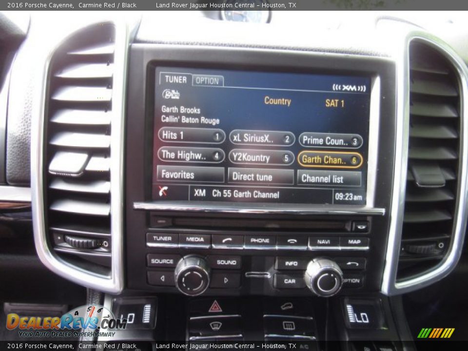 2016 Porsche Cayenne Carmine Red / Black Photo #35