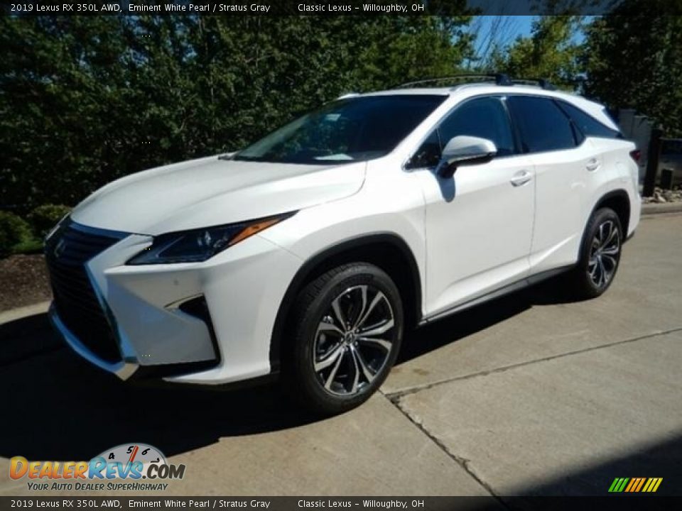 Front 3/4 View of 2019 Lexus RX 350L AWD Photo #1