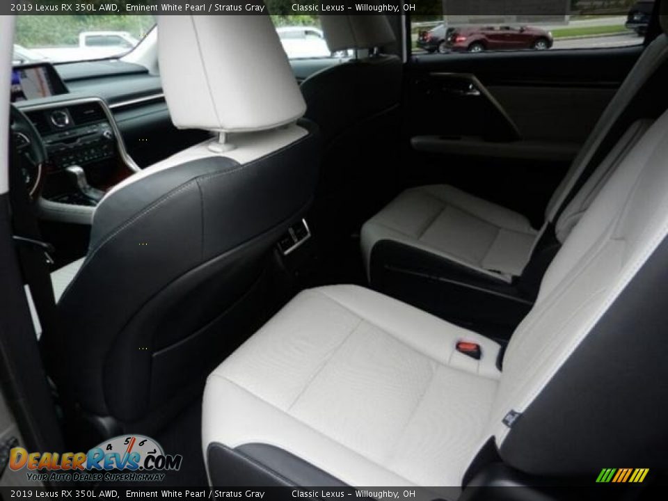 Rear Seat of 2019 Lexus RX 350L AWD Photo #3
