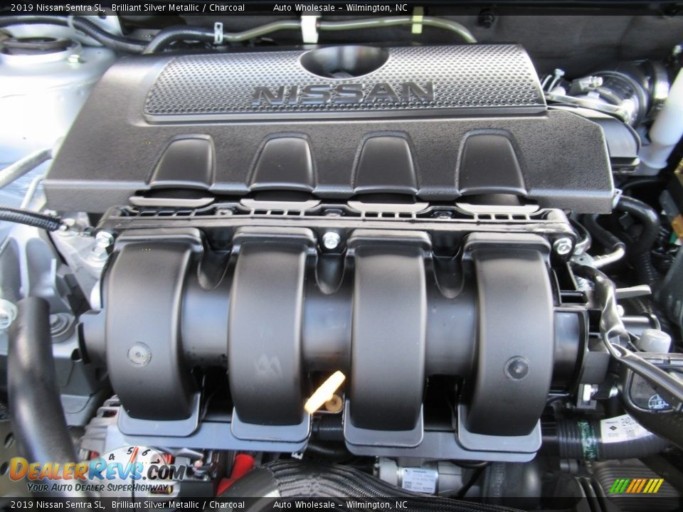 2019 Nissan Sentra SL Brilliant Silver Metallic / Charcoal Photo #6