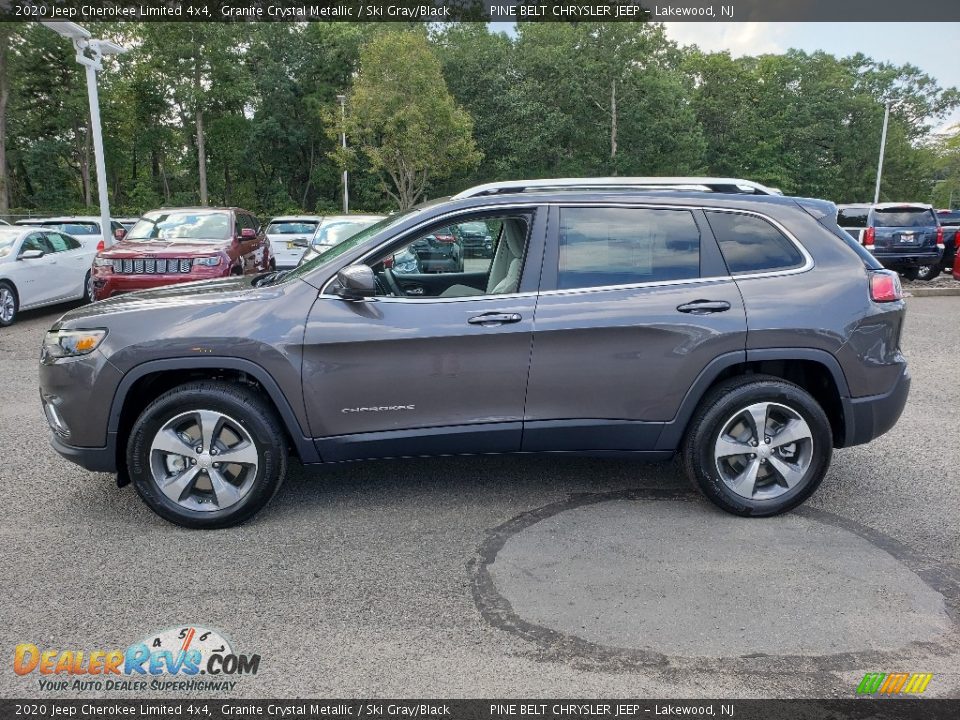 Granite Crystal Metallic 2020 Jeep Cherokee Limited 4x4 Photo #3