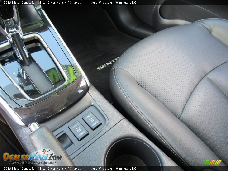 2019 Nissan Sentra SL Brilliant Silver Metallic / Charcoal Photo #19