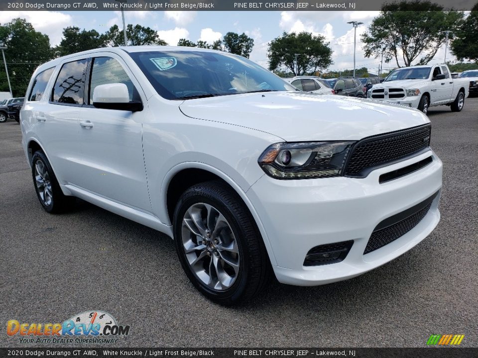 Front 3/4 View of 2020 Dodge Durango GT AWD Photo #1