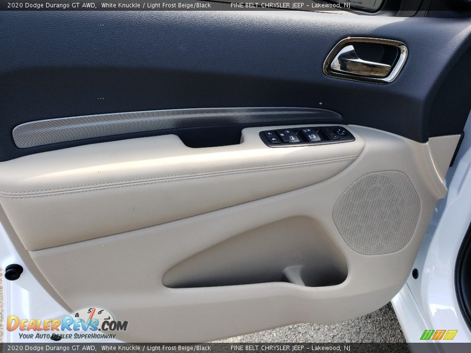 2020 Dodge Durango GT AWD White Knuckle / Light Frost Beige/Black Photo #8