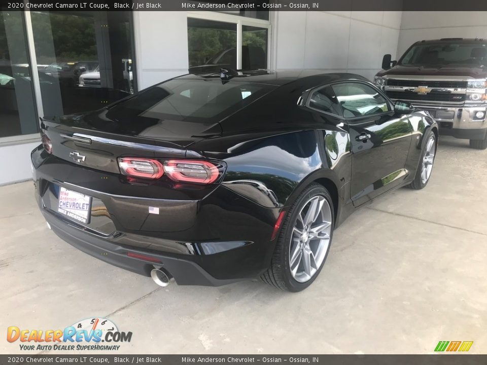 2020 Chevrolet Camaro LT Coupe Black / Jet Black Photo #3