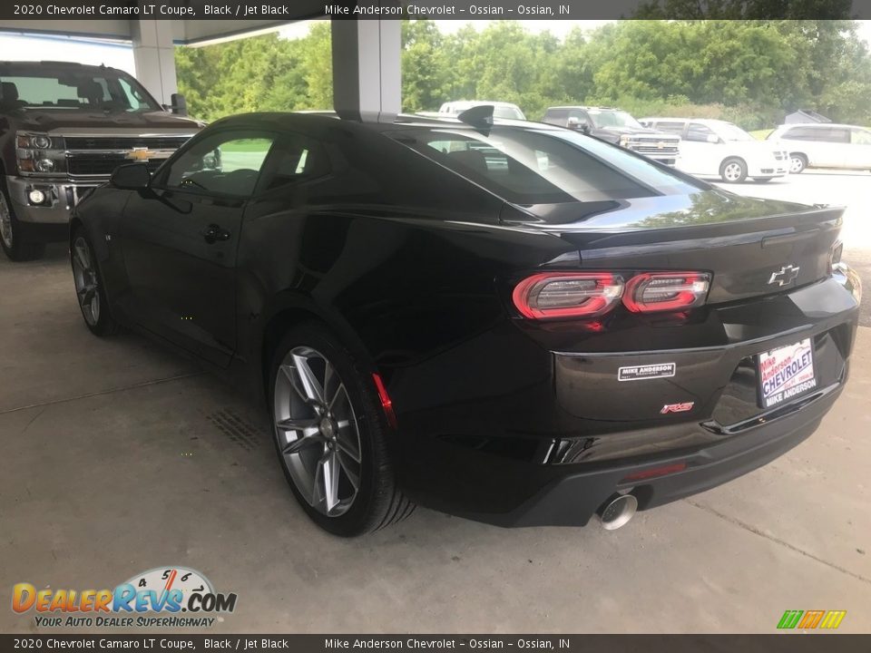 2020 Chevrolet Camaro LT Coupe Black / Jet Black Photo #5