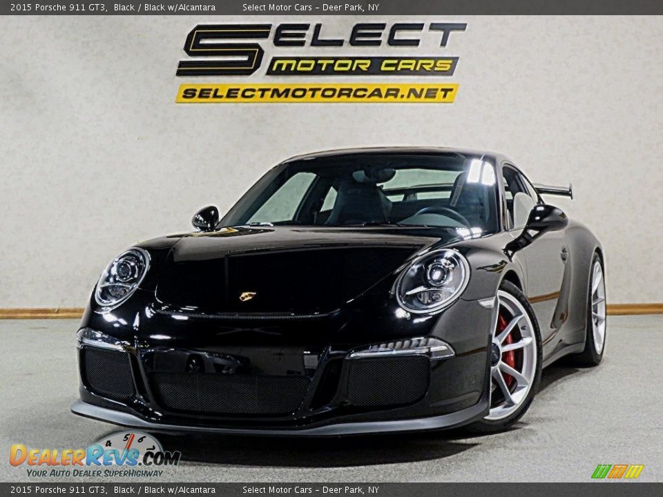 2015 Porsche 911 GT3 Black / Black w/Alcantara Photo #1