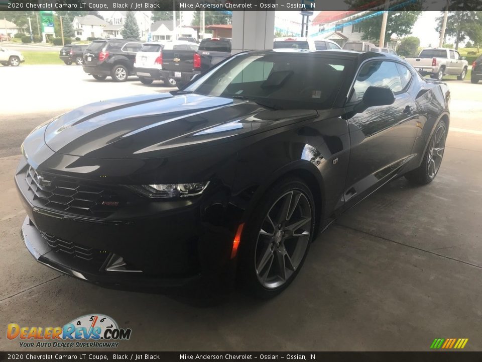 2020 Chevrolet Camaro LT Coupe Black / Jet Black Photo #6