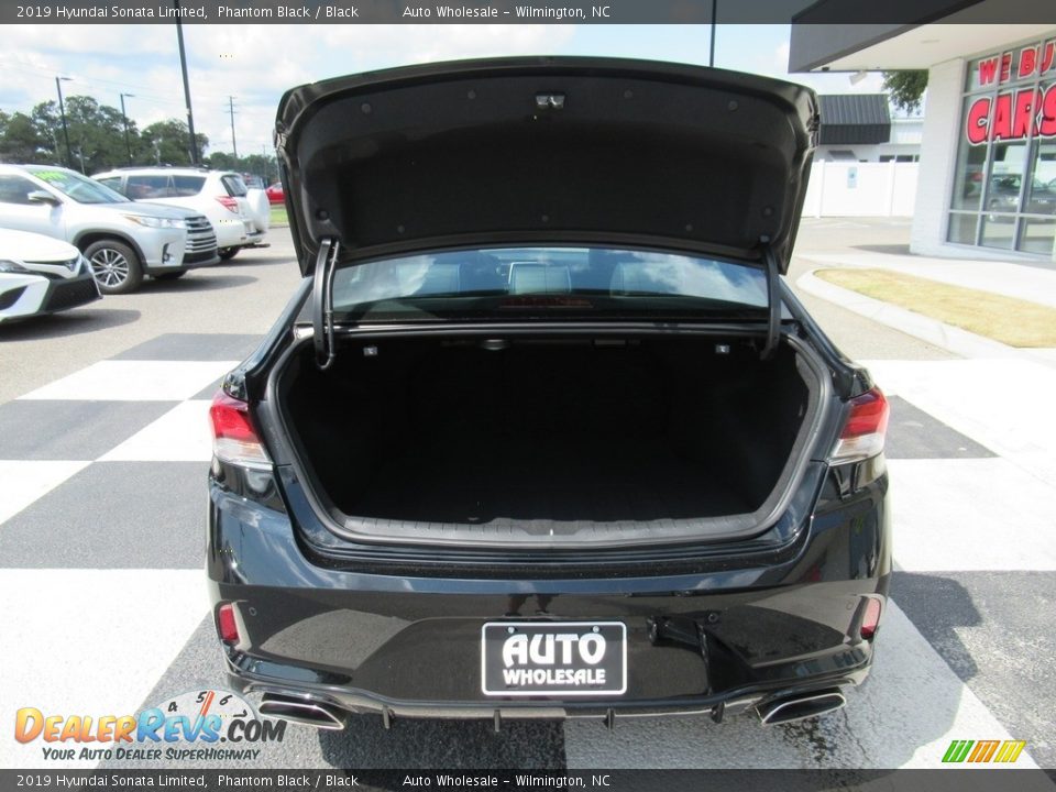 2019 Hyundai Sonata Limited Phantom Black / Black Photo #5