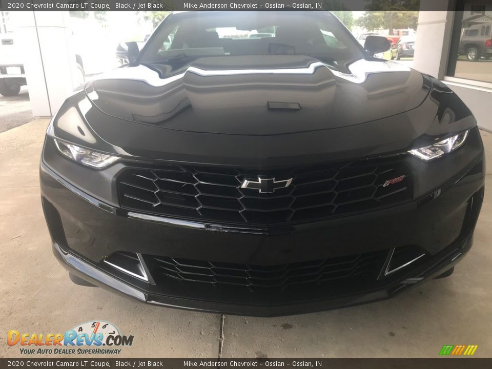 2020 Chevrolet Camaro LT Coupe Black / Jet Black Photo #7