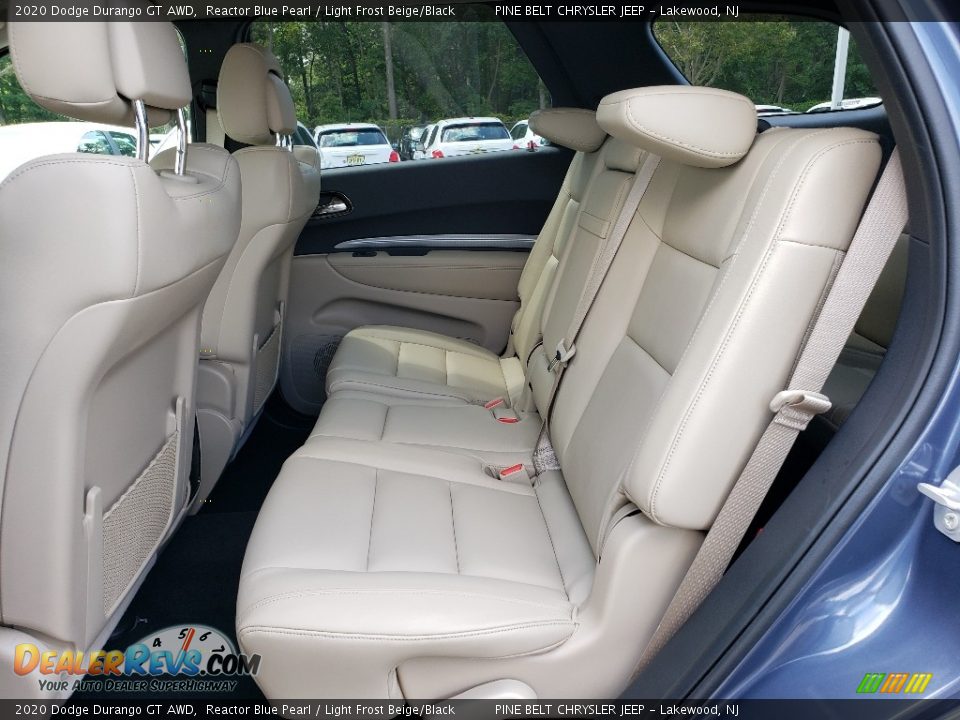 Rear Seat of 2020 Dodge Durango GT AWD Photo #6