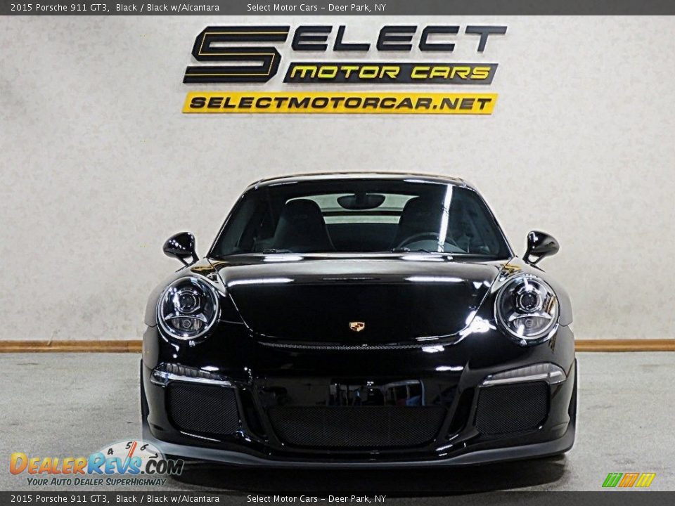 2015 Porsche 911 GT3 Black / Black w/Alcantara Photo #3