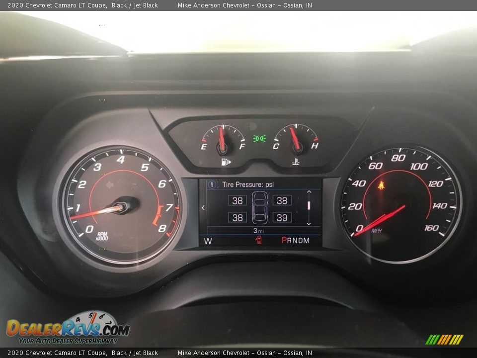 2020 Chevrolet Camaro LT Coupe Gauges Photo #12