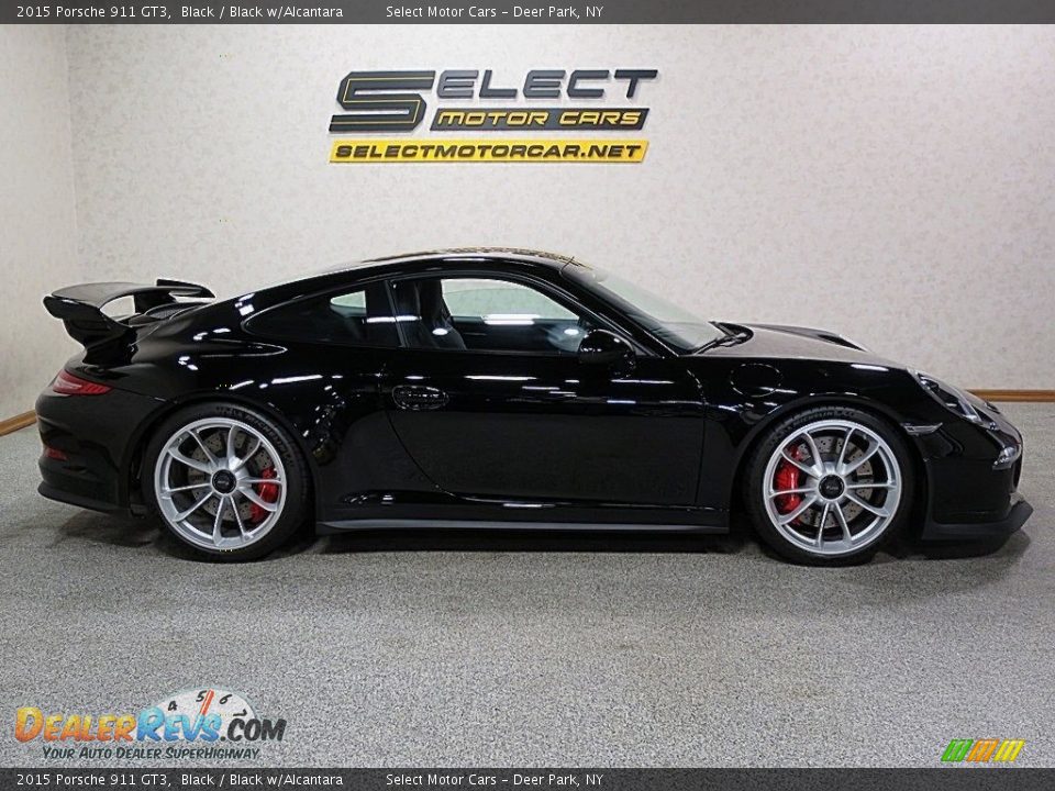 2015 Porsche 911 GT3 Black / Black w/Alcantara Photo #4