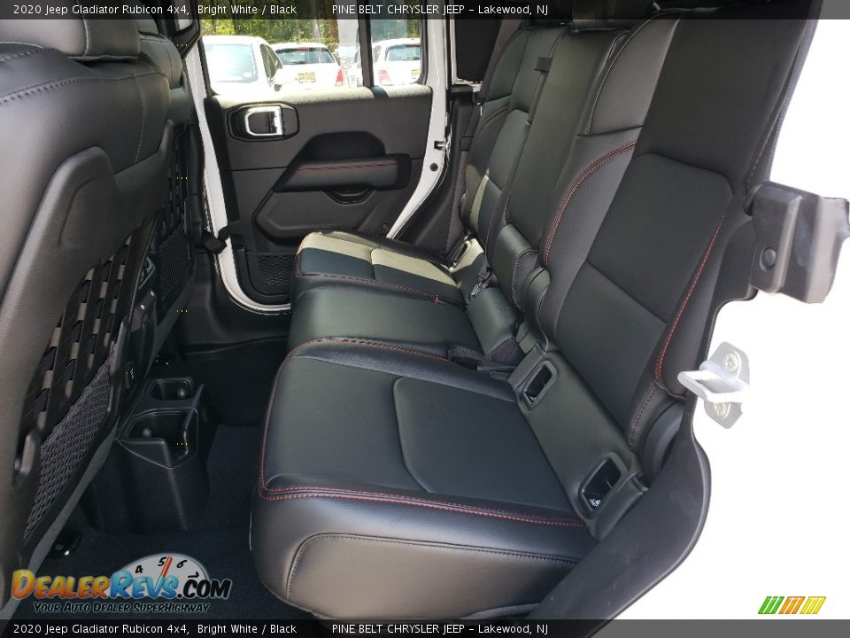 2020 Jeep Gladiator Rubicon 4x4 Bright White / Black Photo #6