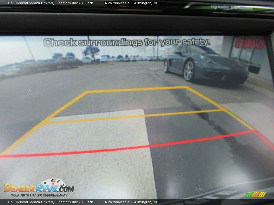 2019 Hyundai Sonata Limited Phantom Black / Black Photo #19