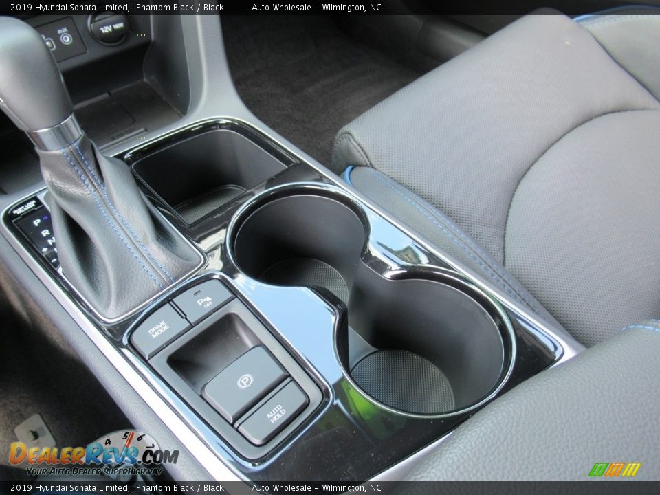 2019 Hyundai Sonata Limited Phantom Black / Black Photo #20