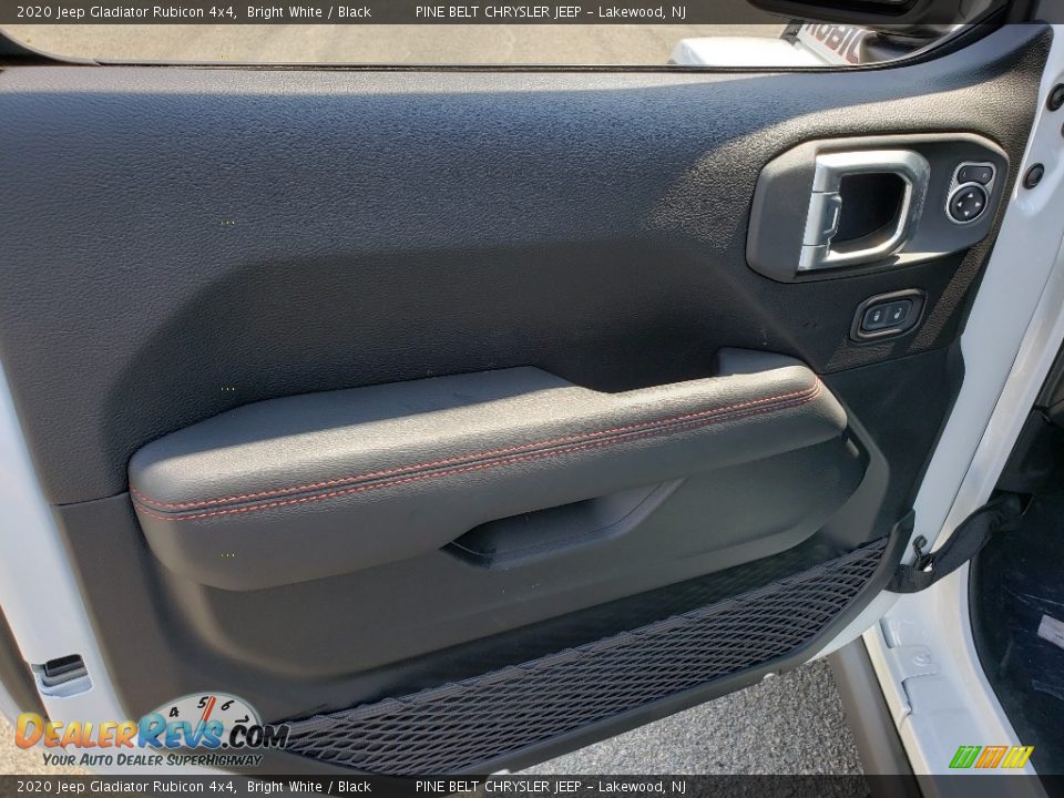 2020 Jeep Gladiator Rubicon 4x4 Bright White / Black Photo #8