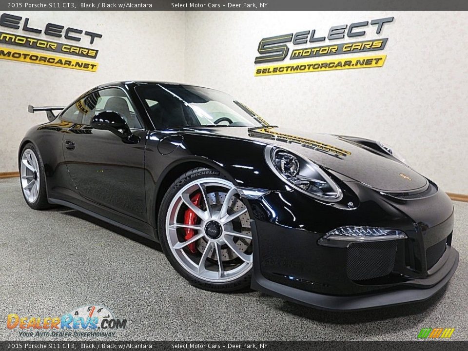 2015 Porsche 911 GT3 Black / Black w/Alcantara Photo #11