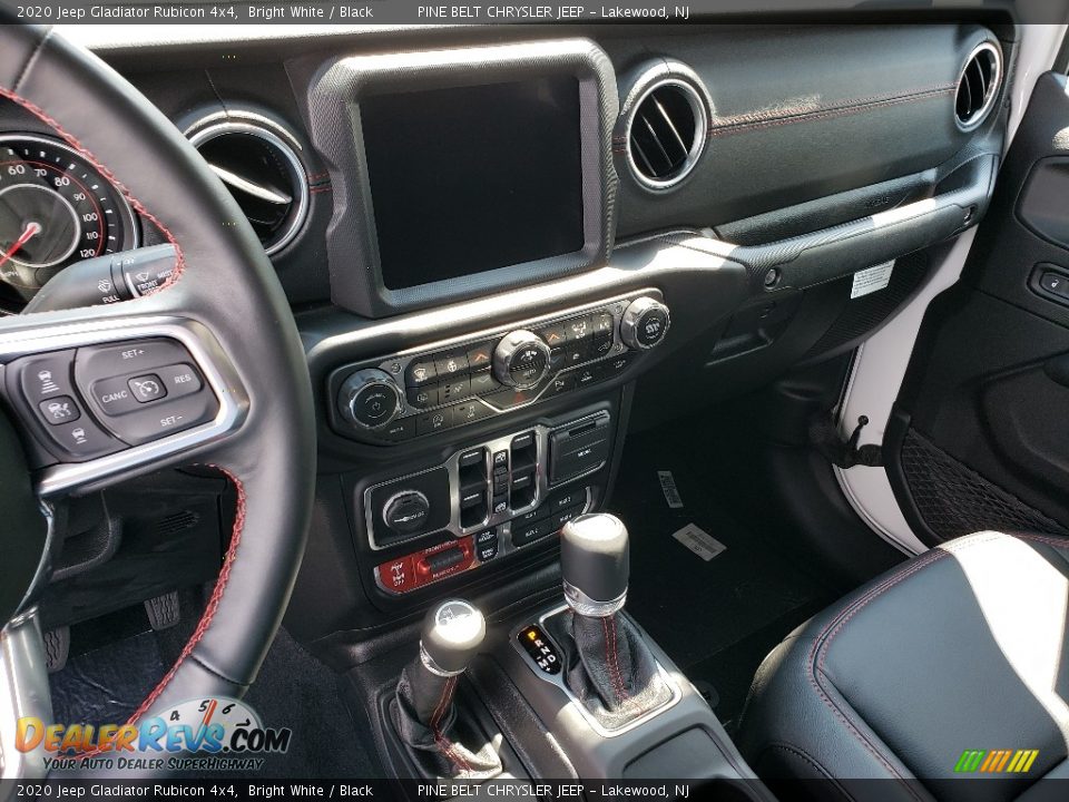 2020 Jeep Gladiator Rubicon 4x4 Bright White / Black Photo #10