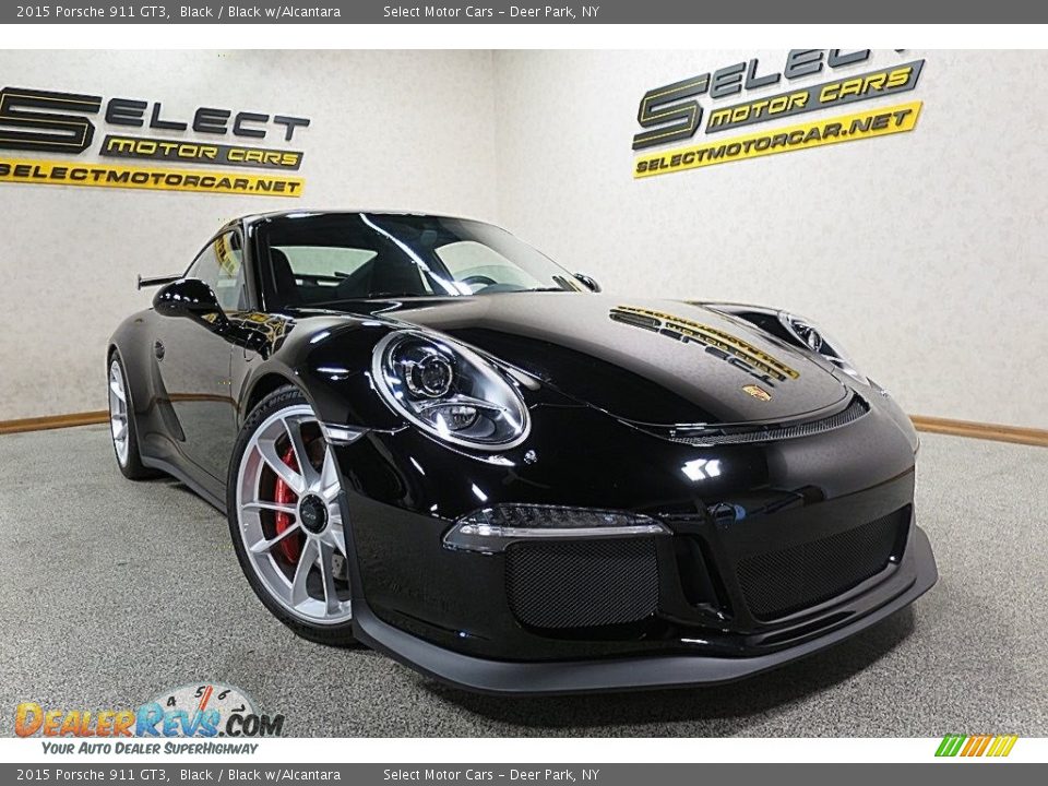 2015 Porsche 911 GT3 Black / Black w/Alcantara Photo #12