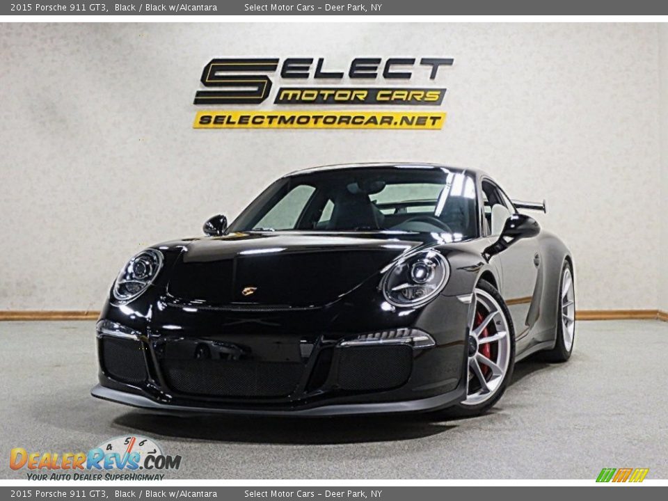 2015 Porsche 911 GT3 Black / Black w/Alcantara Photo #13