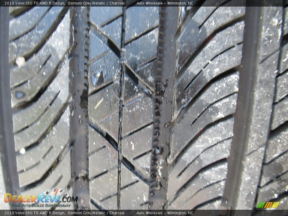2019 Volvo S60 T6 AWD R Design Osmium Grey Metallic / Charcoal Photo #8