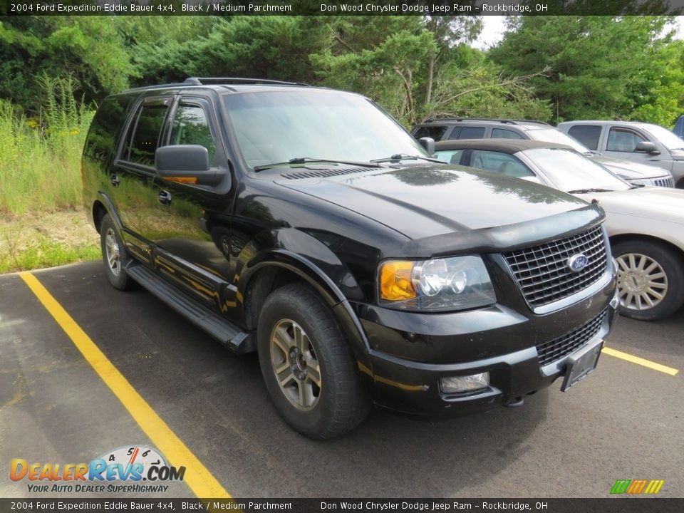 2004 Ford Expedition Eddie Bauer 4x4 Black / Medium Parchment Photo #1