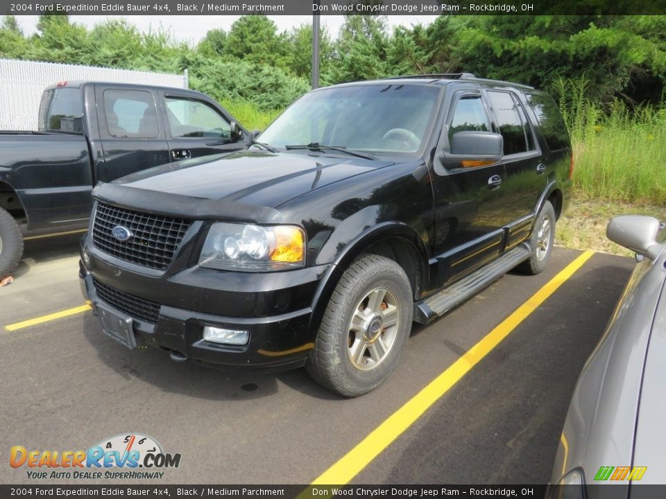 2004 Ford Expedition Eddie Bauer 4x4 Black / Medium Parchment Photo #2