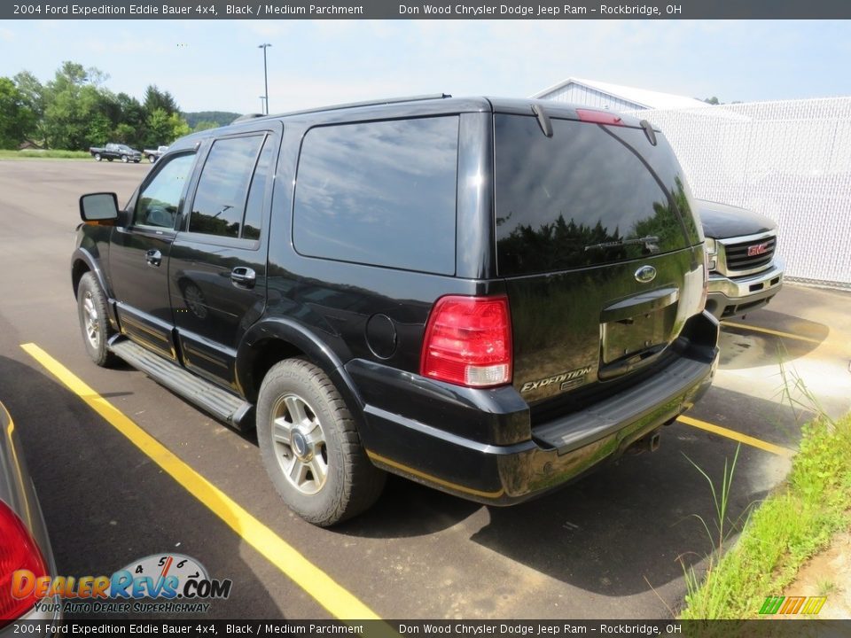 2004 Ford Expedition Eddie Bauer 4x4 Black / Medium Parchment Photo #5