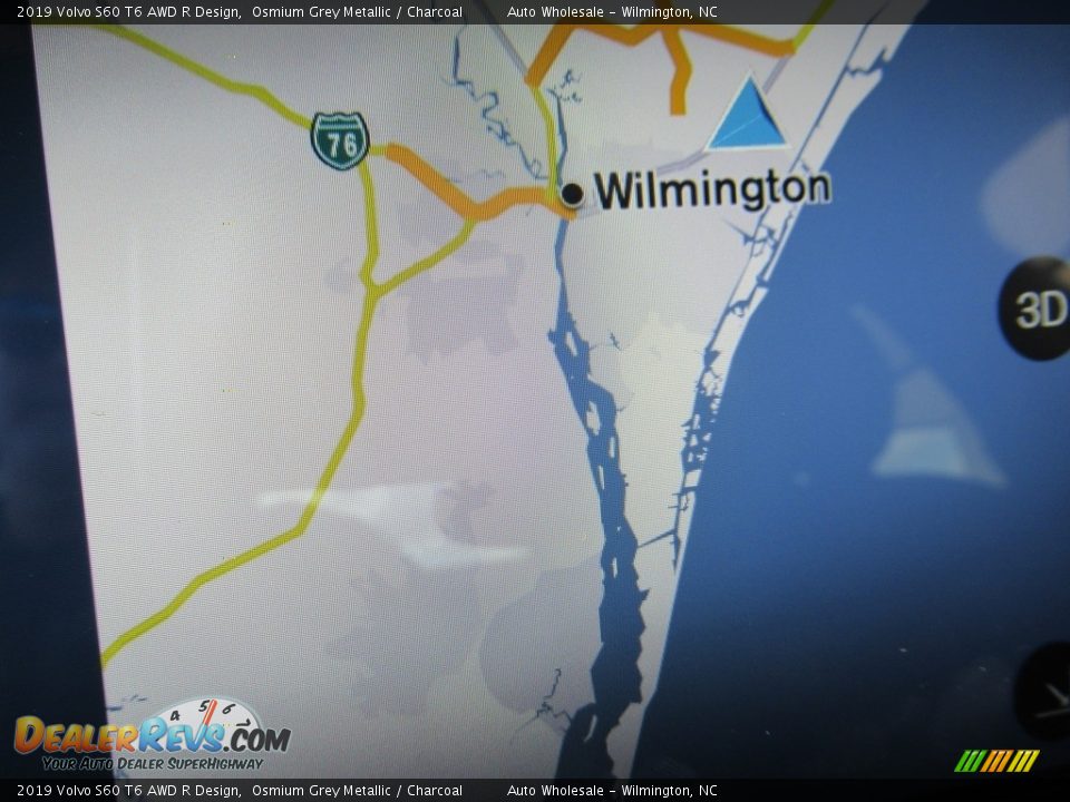 2019 Volvo S60 T6 AWD R Design Osmium Grey Metallic / Charcoal Photo #16