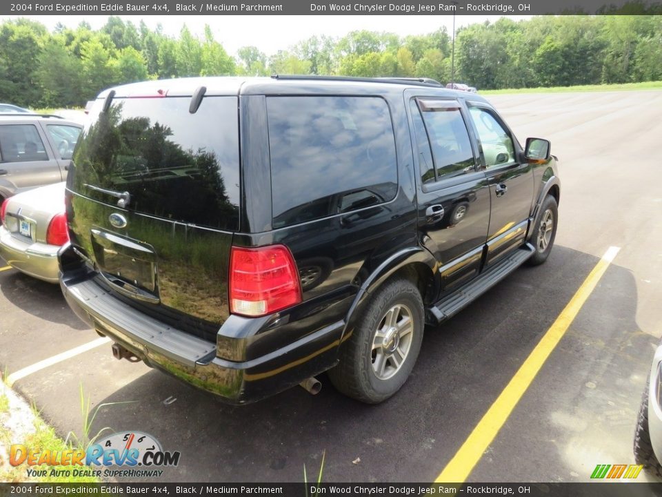 2004 Ford Expedition Eddie Bauer 4x4 Black / Medium Parchment Photo #6