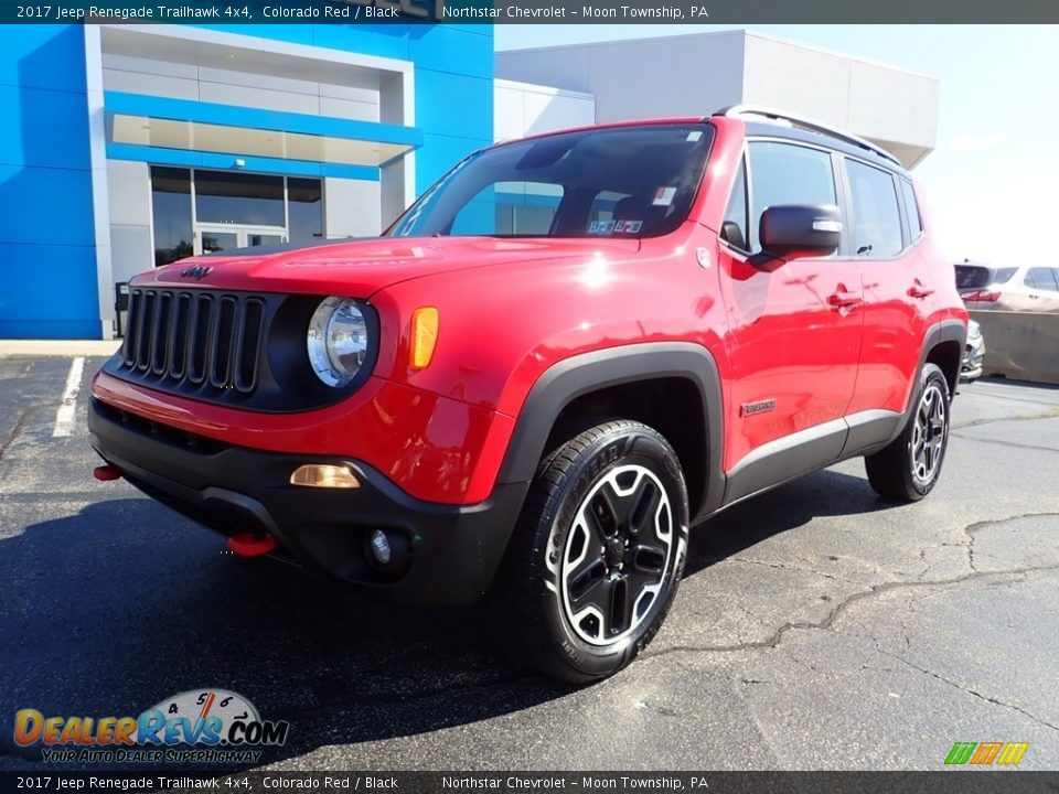 2017 Jeep Renegade Trailhawk 4x4 Colorado Red / Black Photo #2
