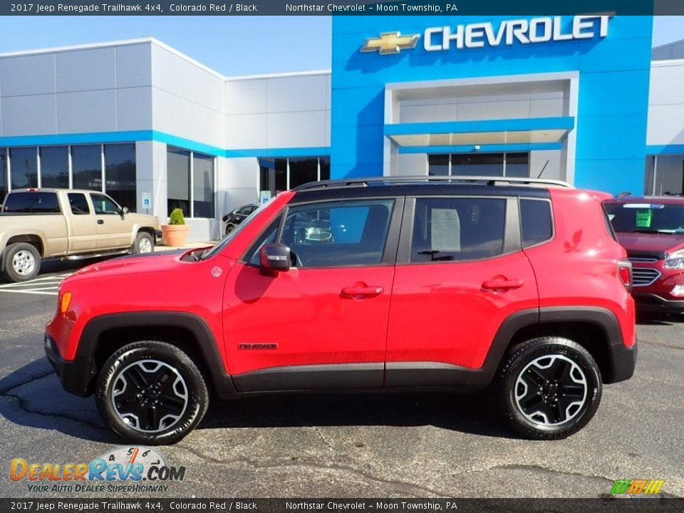 2017 Jeep Renegade Trailhawk 4x4 Colorado Red / Black Photo #3