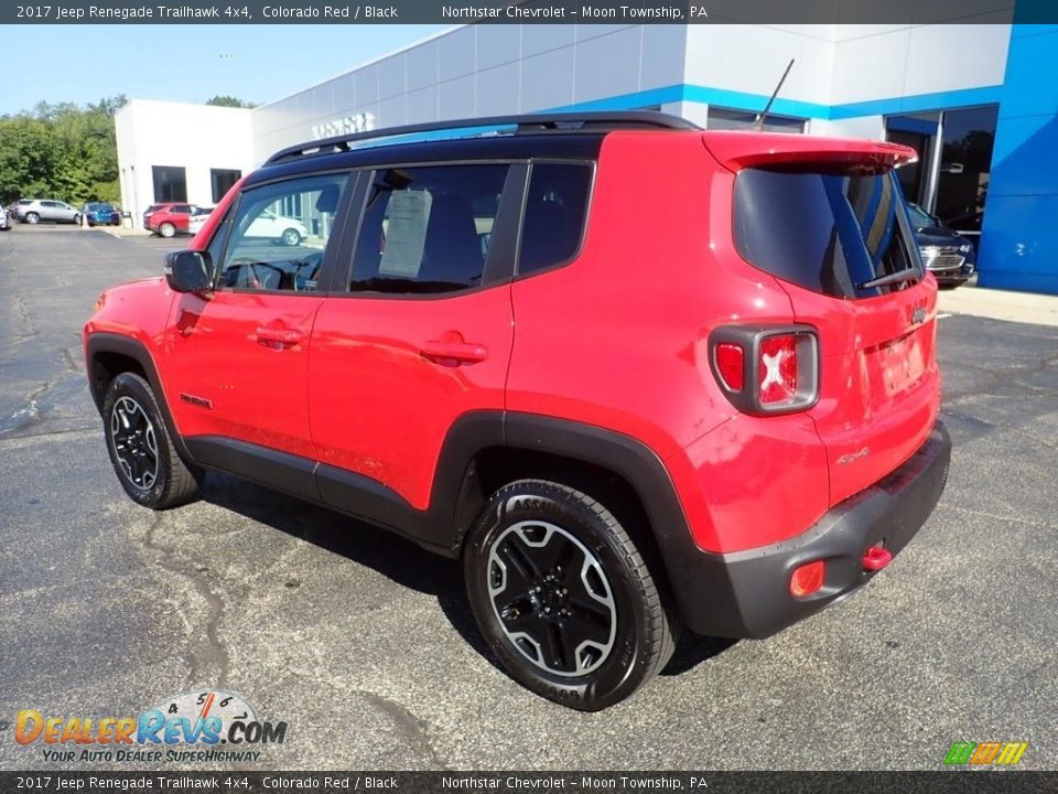2017 Jeep Renegade Trailhawk 4x4 Colorado Red / Black Photo #4