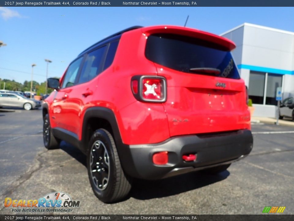 2017 Jeep Renegade Trailhawk 4x4 Colorado Red / Black Photo #5